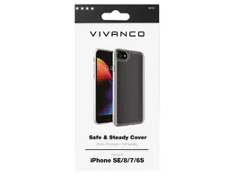 Vivanco Safe and Steady Anti Shock Cover for iPhone SE 2 Gen 8 7 6s