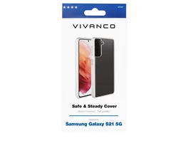 Vivanco Safe and Steady Anti Shock Cover fuer Samsung Galaxy S21 5G