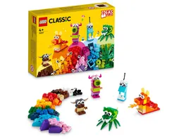 LEGO Classic 11017 Kreative Monster Box mit Bausteinen Kreativ Set