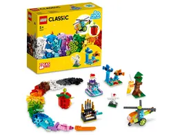 LEGO Classic 11019 Bausteine und Funktionen Steine Box fuer Kinder