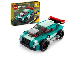 LEGO Creator 31127 Strassenflitzer 3 in 1 Spielzeugauto Rennwagen