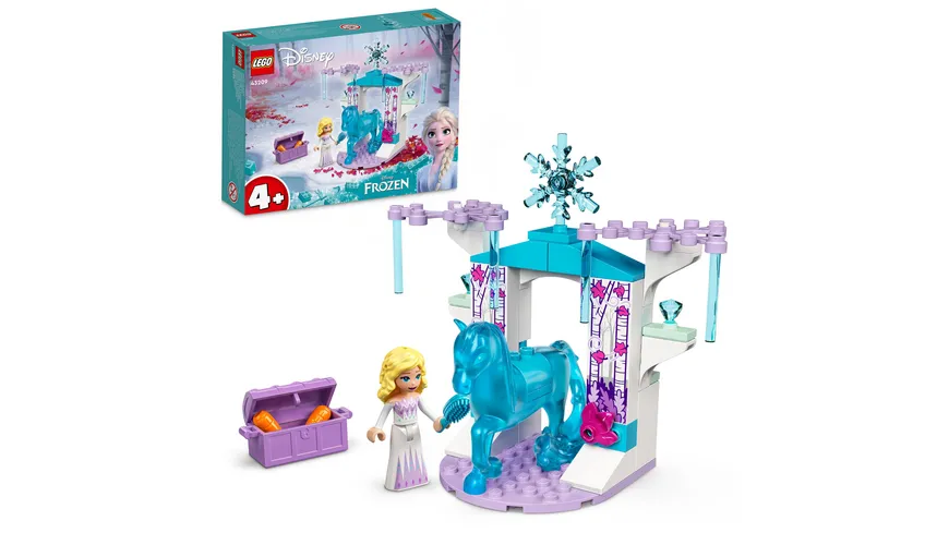 LEGO Disney Princess 43209 Elsa und Nokks Eisstall aus Die Eiskönigin