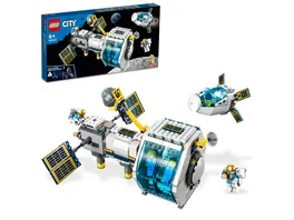 LEGO City 60349 Mond Raumstation Weltraum Spielzeug von NASA inspiriert