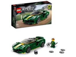 LEGO Speed Champions 76907 Lotus Evija Modellauto Bausatz Rennwagen