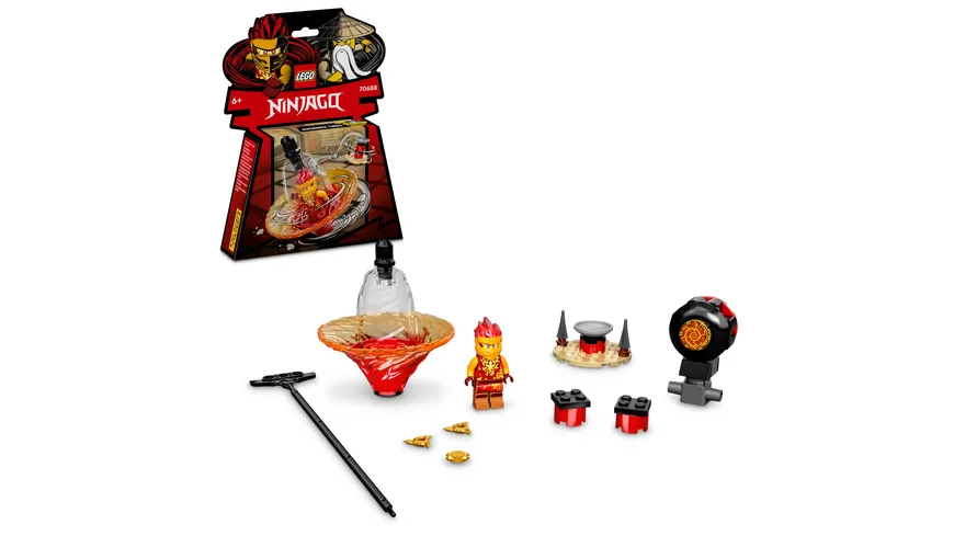 LEGO NINJAGO 70688 Kais Spinjitzu-Ninjatraining, Spinner Spielzeug