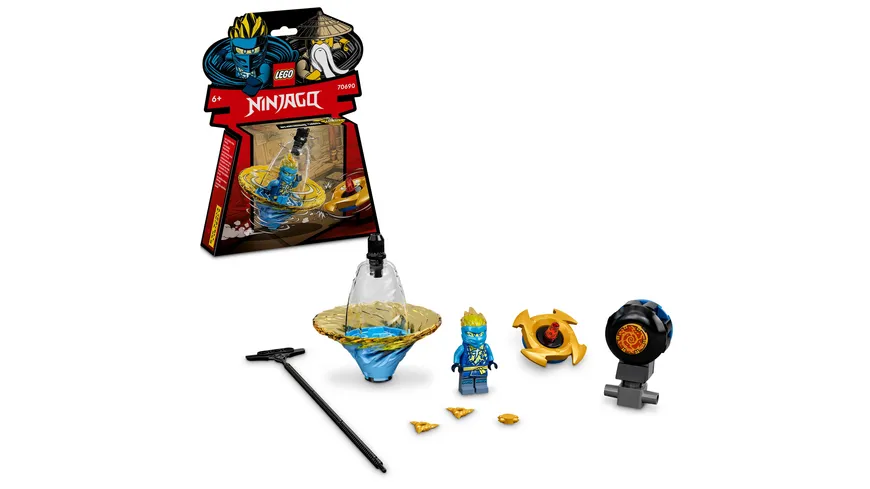 LEGO NINJAGO 70690 Jays Spinjitzu-Ninjatraining, Spinner-Spielzeug