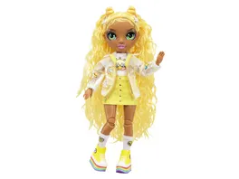 Rainbow High Junior High Fashion Doll Sunny Madison Yellow