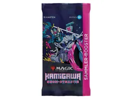 Magic The Gathering Kamigawa Neon Dynastie Sammler Booster 15 Magic Karten
