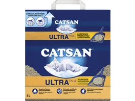 CATSAN ULTRA Plus Klumpende Katzenstreu 5l