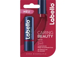 Labello Caring Beauty Red 4 8 gr 5 50 ml