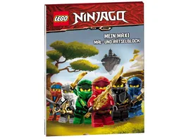 LEGO NINJAGO Mein Maxi Mal und Raetselblock