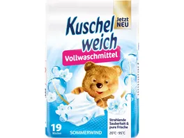 Kuschelweich Vollwaschmittel Pulver Sommerwind 19 WL
