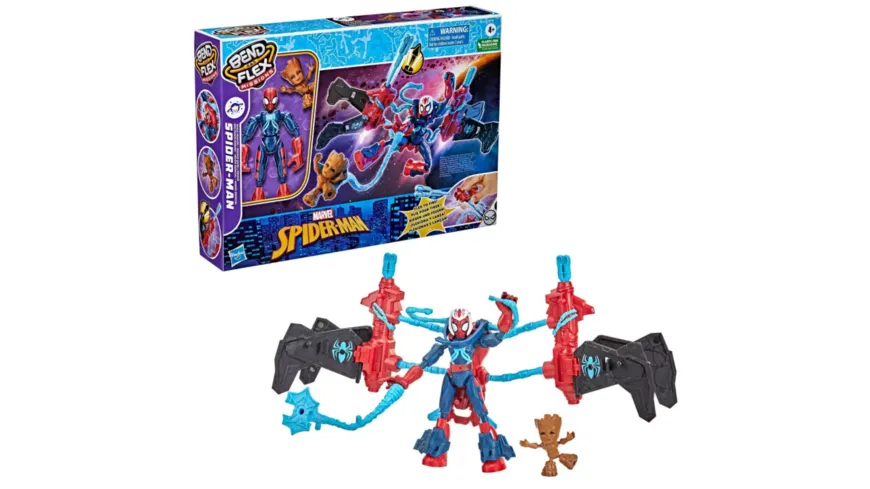 Hasbro - Marvel Spider-Man Bend and Flex Missions Spider-Man Space Mission