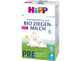 HiPP Pre Anfangsmilch aus Bio Ziegenmilch