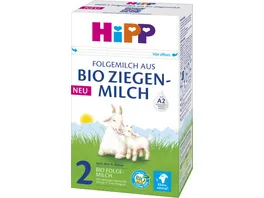 HiPP Milchnahrung aus Bio Ziegenmilch 2 Folgemilch aus Bio Ziegenmilch 400g