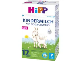 HiPP Milchnahrung aus Bio Ziegenmilch Kindermilch aus Bio Ziegenmilch 400g