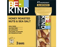 BE KIND Honey Roasted Nuts SeaSalt 3er Pack