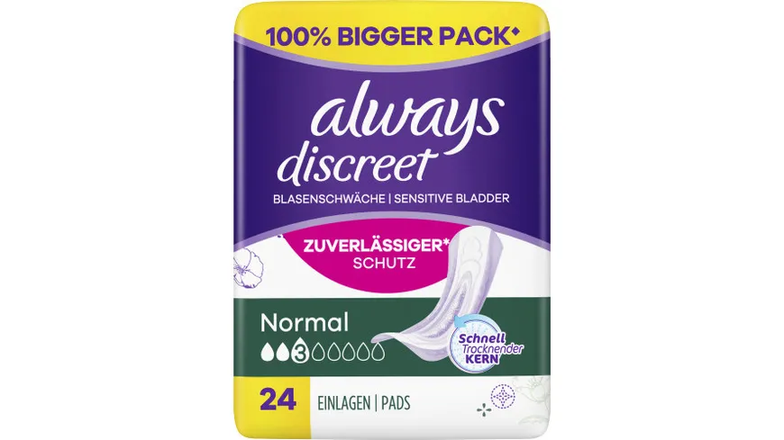Always Discreet Inkontinenz DISCREET NORM 24ST