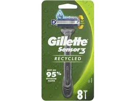 Gillette Einweg Rasierer Sensor3 Recycled 8er SRP