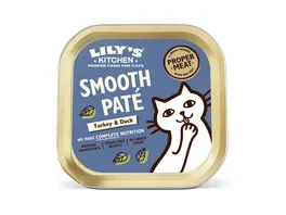 Lilys Kitchen Katzennassfutter Smooth Pate Turkey Duck 85 g