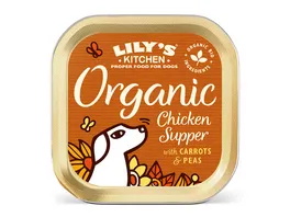 Lilys Kitchen Hundenassfutter Organic Chicken Supper 150 g