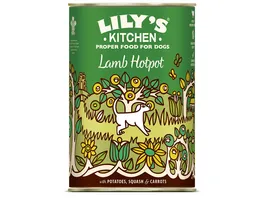 Lilys Kitchen Hundenassfutter Lamb Hotpot 400 g