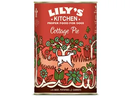 Lilys Kitchen Hundenassfutter Cottage Pie 400 g