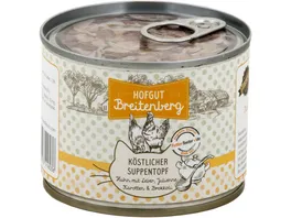 Hofgut Breitenberg Katzennassfutter koestlicher Suppentopf 180g