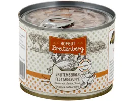 Hofgut Breitenberg Katzennassfutter Festtagssuppe 180g