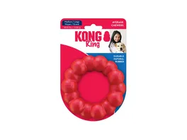 KONG Hundespielzeug Ring rot M L