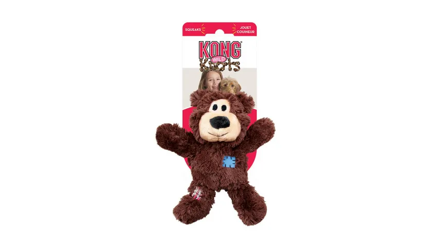 KONG Hundespielzeug Wild Knots Bears M-L