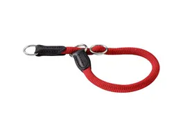 Hunter Hunde Dressurhalsung Freestyle Farbe rot Groesse 30 cm 8 mm