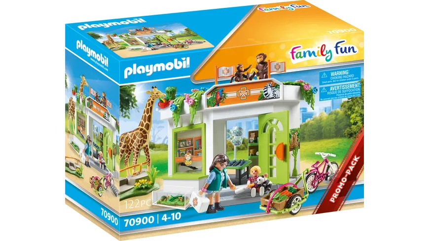 PLAYMOBIL 70900 - Family Fun - Tierarztpraxis im Zoo