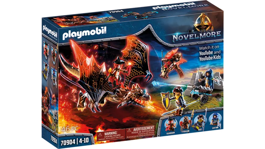 PLAYMOBIL 70904 - Novelmore - Drachenattacke