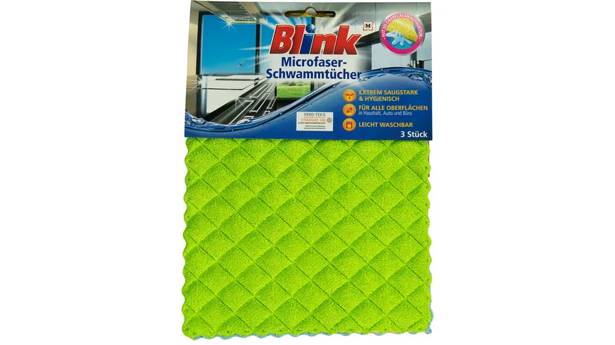 Blink Microfaser Schwammtücher