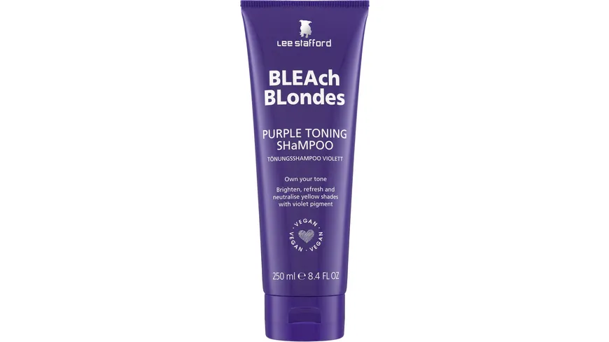 Lee Stafford Shampoo Tönung Bleach Blondes Purple