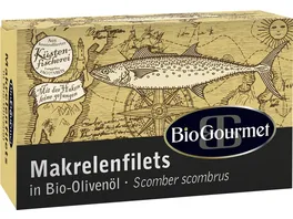 BioGourmet Makrelenfilets in Bio Olivenoel