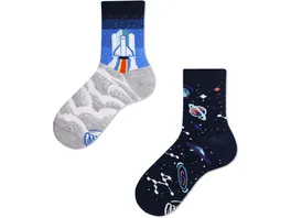 MANY MORNINGS Kinder Socken Space Trip