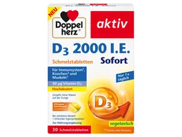 Doppelherz D3 2000 I E Sofort