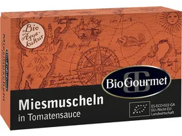 BioGourmet Bio Miesmuscheln in Tomatensauce