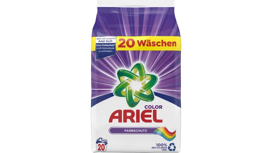 Ariel Colorwaschmittel Pulver 1.3KG - 20WL