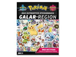 Pokemon Das ultimative Stickerbuch Galar Region ueber 400 Sticker inklusive 23 Gigadynamax Pokemon