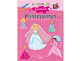 Ausmalbuch bezaubernde Prinzessinen