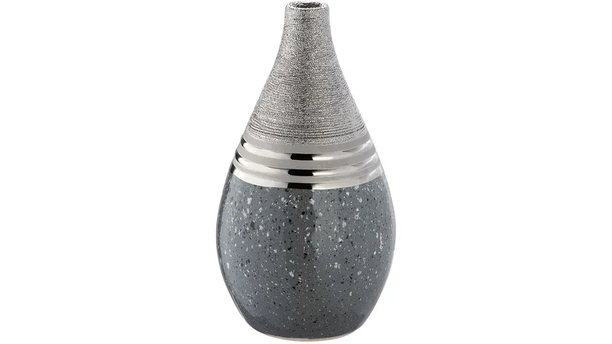 GILDE Modern Vase Magma 23cm