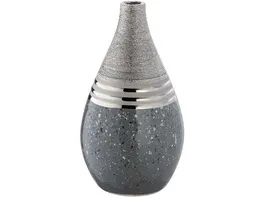 GILDE Modern Vase Magma 23cm