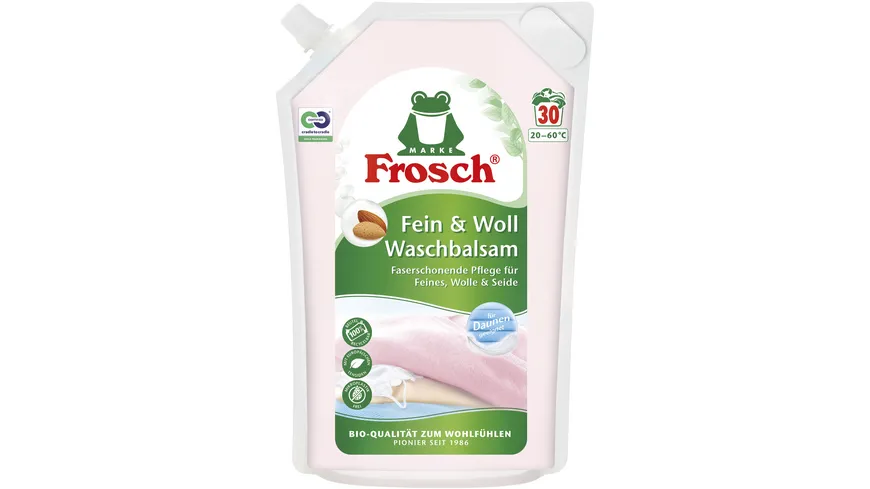 Frosch Waschbalsam Fein & Woll