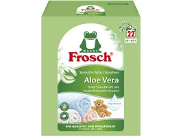 Frosch Waschpulver Sensitiv Aloe Vera