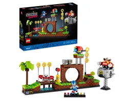 LEGO Ideas 21331 Sonic the Hedgehog Green Hill Zone Set mit Figuren