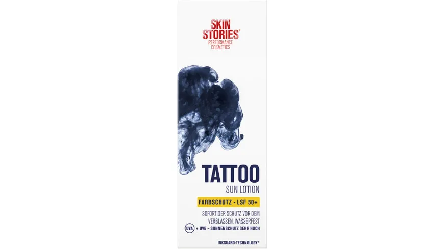 SKIN STORIES Tattoo Sun Lotion Farb schutz + LSF 50+ 100ml