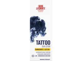 SKIN STORIES Tattoo Sun Lotion Farb schutz LSF 50 100ml